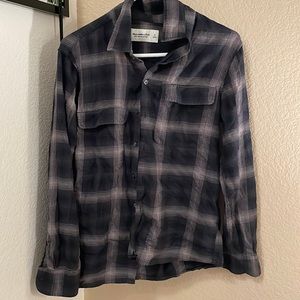 Abercrombie and fitch flannel